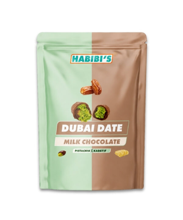 HABIBI'S Dubai Date Milk Chocolate 30 x 100g