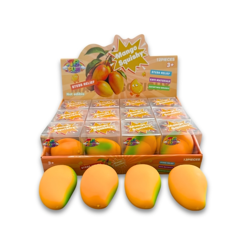 TB Fun TikTok Viral Mango Squishy 1×12