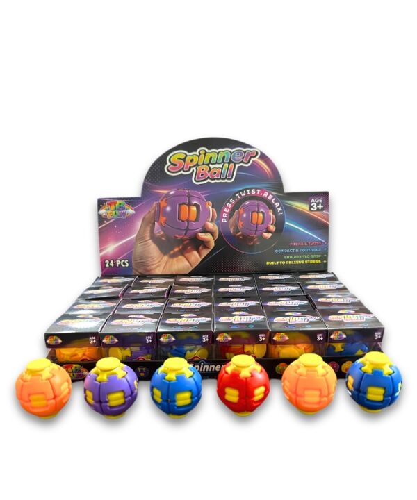 Viral TikTok Mini Fidget Spinner Ball 1x24