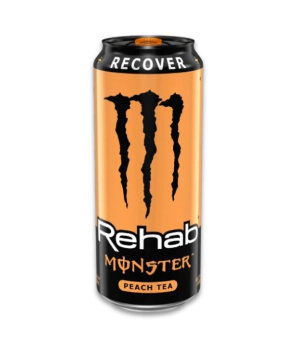 Monster Energy Rehab Tea Peach 12x500ml