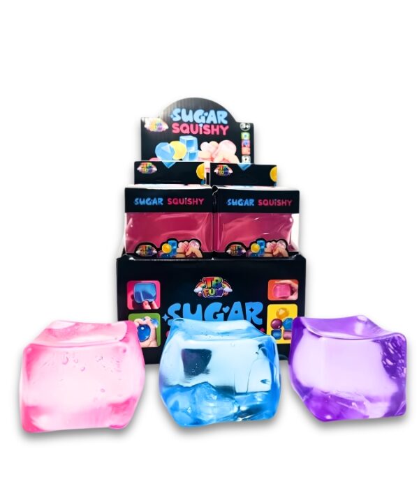 Viral Print Cube Sugar Squishy 1x12