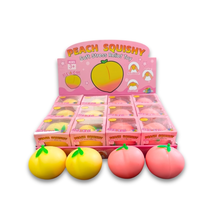 TB Fun TikTok Viral Peach Squishy 1×12