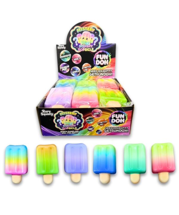 Fun Doh TikTok Viral Mystery Popsicle Squishy 1x12