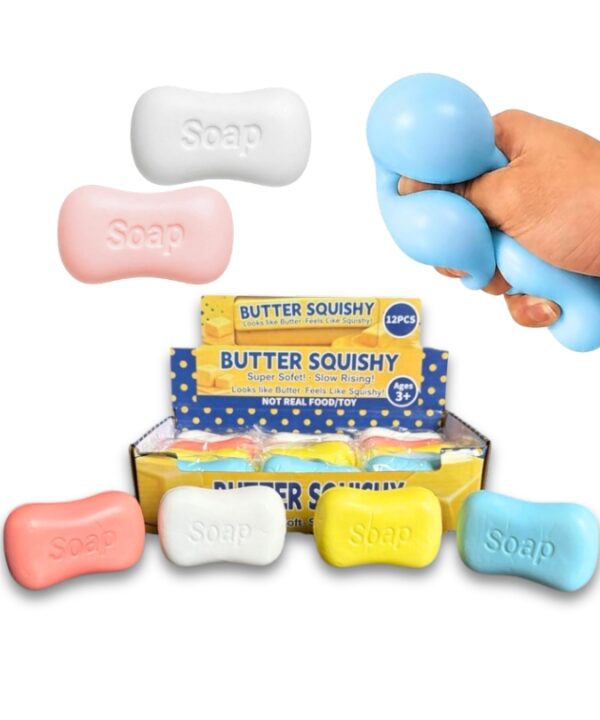 Squeezable Toy's Soap PU Squishy 1x12