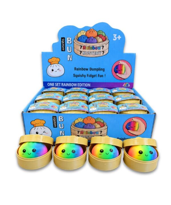 Viral Squishy Dumpling Rainbow Small 1x24