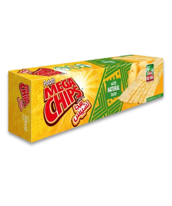 Mega Chips Naturals With Salt 42x50g