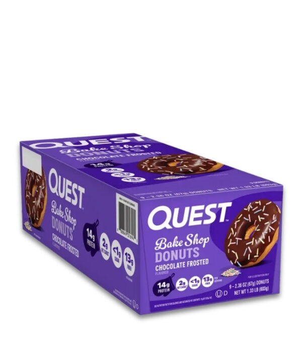 QUEST Bake Shop Donuts Chocolate Frosted 9x67g