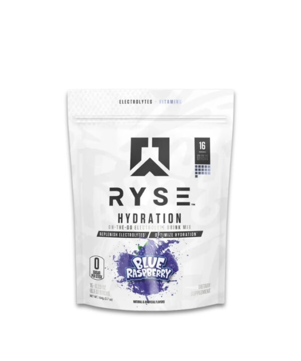 Ryse Hydration Sticks Blue Raspberry 1x16 Serv