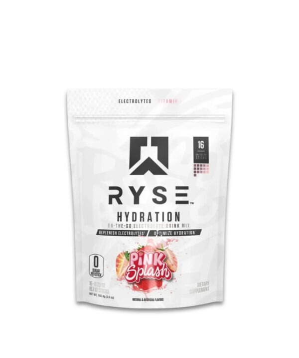 Ryse Hydration Sticks Pink Splash 1x16 Serv