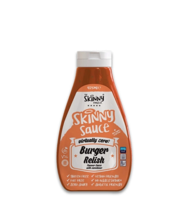 Skinny Foods Skinny Sauces Burger Relish 1x425ml