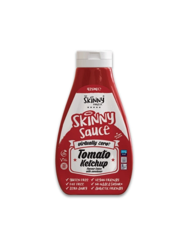 Skinny Foods Skinny Sauces Tomato Ketchup 1x425ml