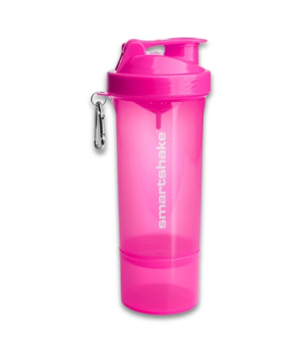 Smartshake Slim Neon Pink 1x500ml Shaker