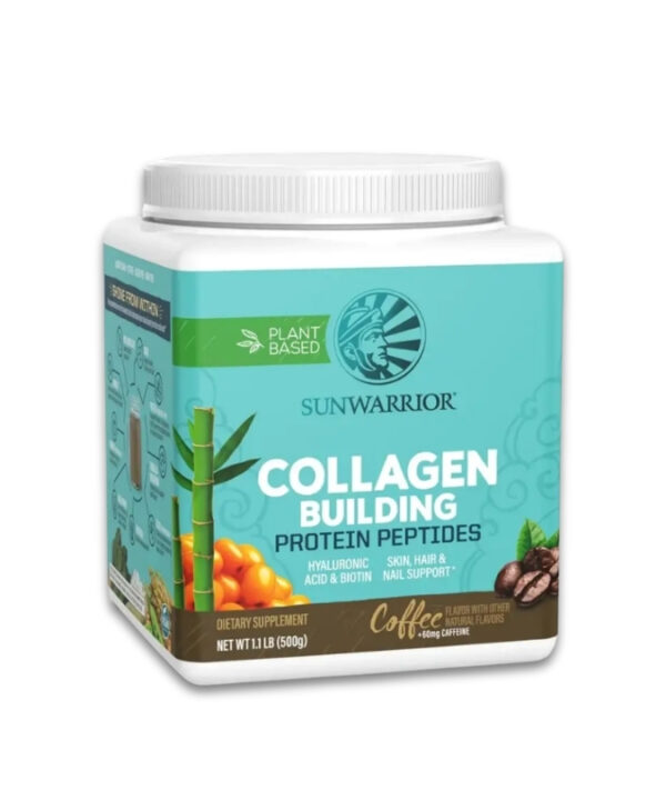 Sunwarrior Collagen Building Protein Peptides Coffee (+ Caffeine) 1x500g