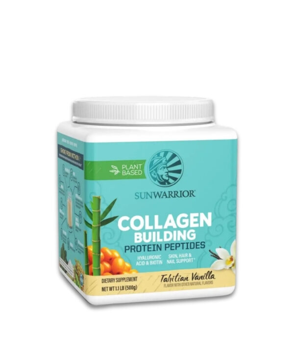 Sunwarrior Collagen Building Protein Peptides Tahitian Vanilla 1x500g