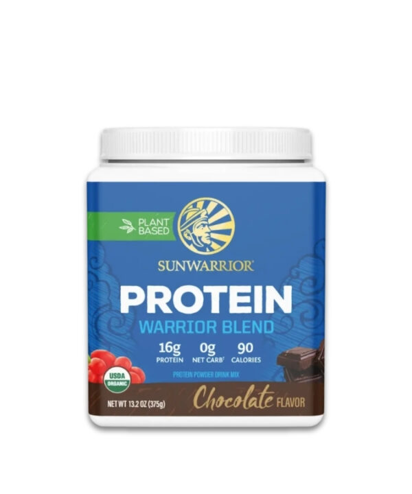 Sunwarrior Warrior Blend Organic Chocolate 1x375g