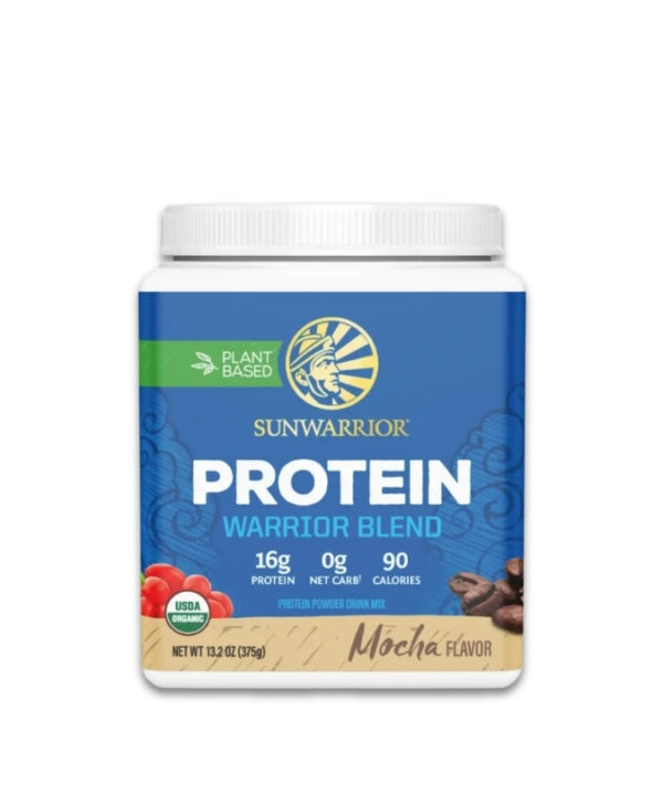 Sunwarrior Warrior Blend Organic Mocha 1x375g