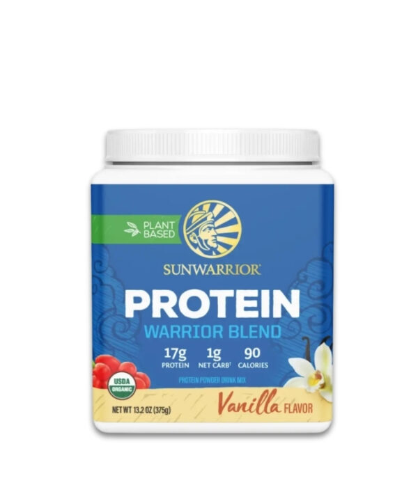 Sunwarrior Warrior Blend Organic Vanilla 1x375g