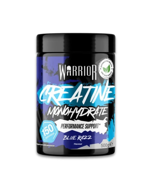 Warrior Creatine - Flavoured Blue Razz 1x500g