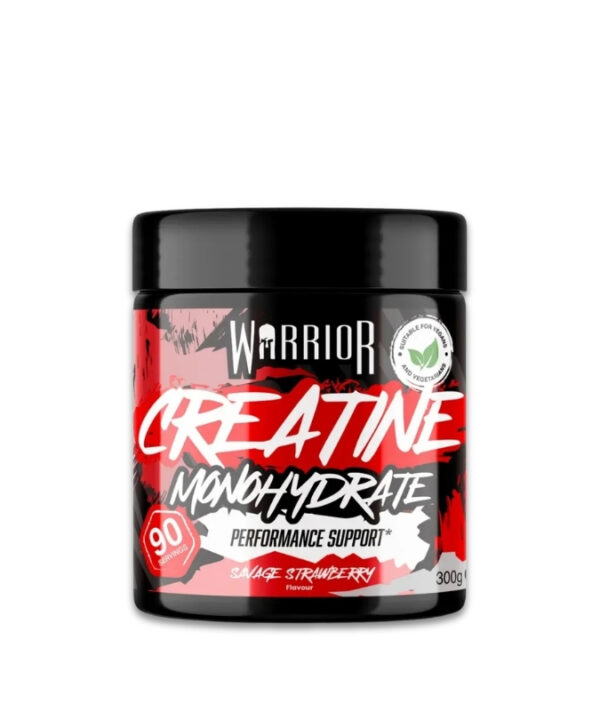 Warrior Creatine - Flavoured Savage Strawberry 1x300g