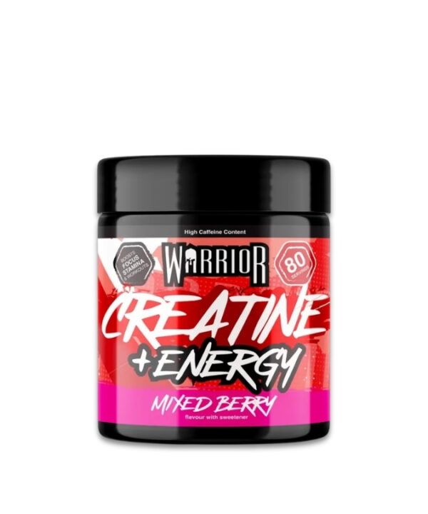 Warrior Creatine Plus Energy Mixed Berry 1x360g