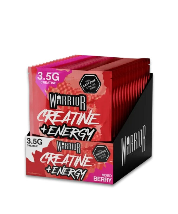 Warrior Creatine Plus Energy - Sachet Mixed Berry 1x15 Sachets
