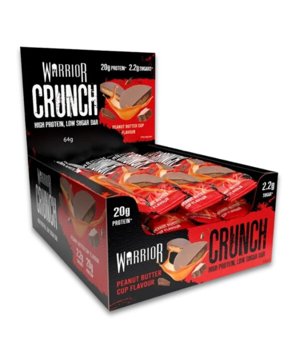Warrior Crunch Protein Bar Peanut Butter Cup 12x64g