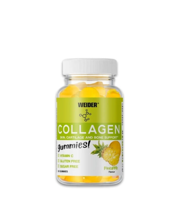 Weider Collagen Gummies Pineapple 1x50 Gummies