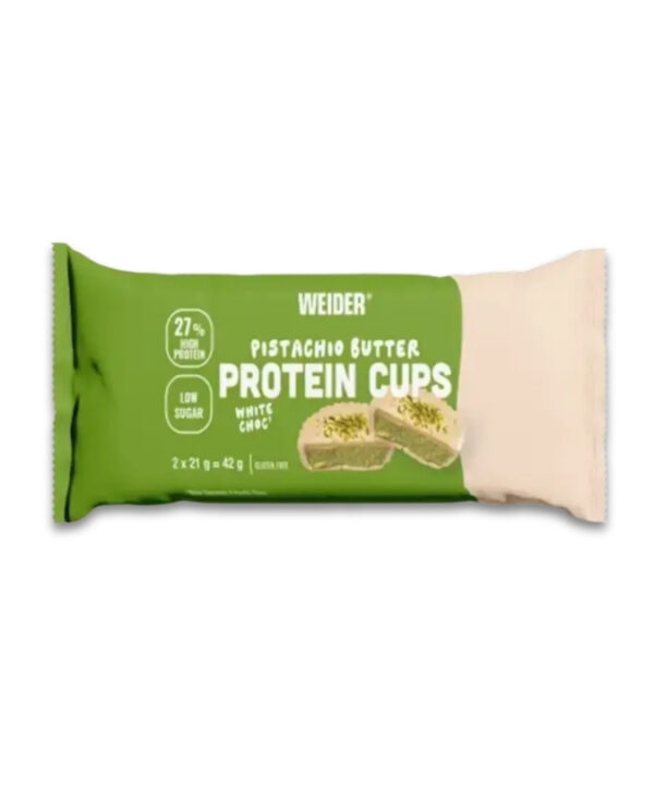 Weider Protein Cups Pistachio Butter White Chocolate 20x42g
