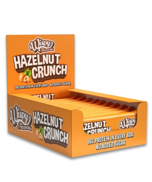 Wispy Nutrition Protein Bar Hazelnut Crunch 10x55g