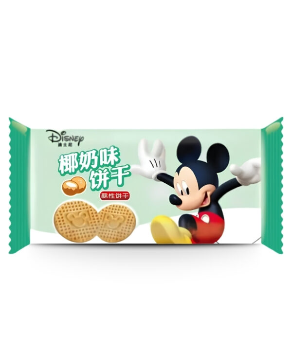 Binqi Coconut Milk Biscuit Mickey Mouse 60x54g