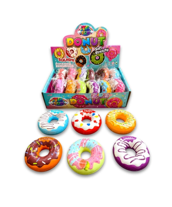 Viral Donut PU Squishy 1x12