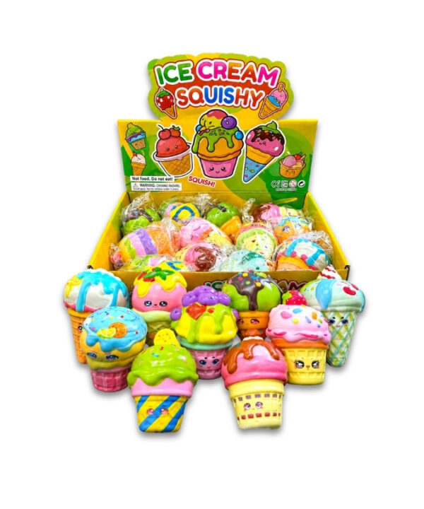 Viral Ice Cream PU Squishy 1x12