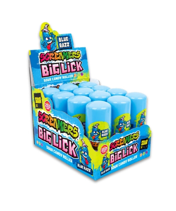 Screamers Big Lick Blue 12x60ml