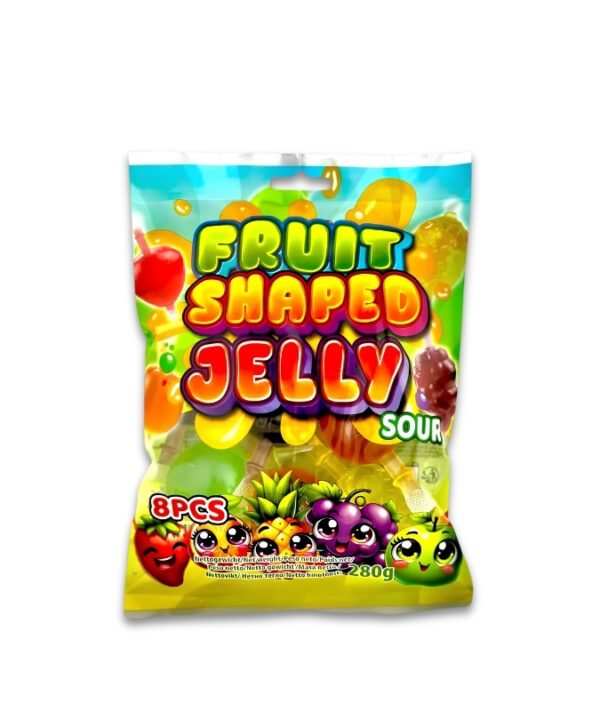 Fruit Shaped Jelly Sour Bag 24x280g