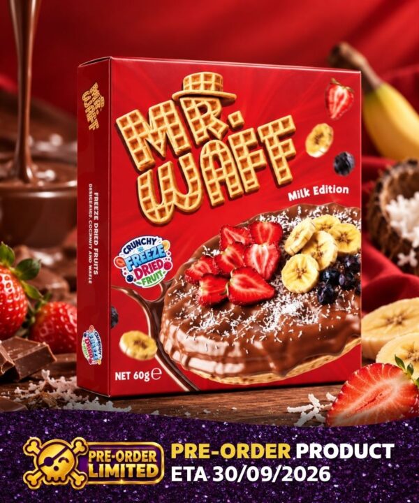 Mr.Waff Crunchy Freeze Dried Fruit Milk Edition 14x60g