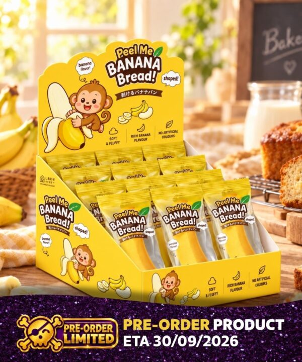 Peel me Banana Bread Display 12-Pack