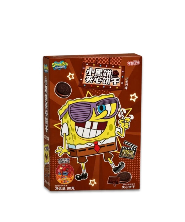SpongeBob Sandwich Cookies Chocolate 48x80g