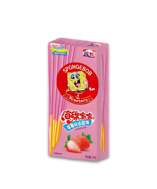 SpongeBob Coated Sticks Strawberry 36x21g