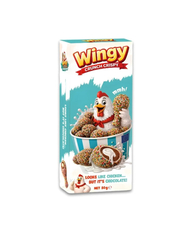 Wingy Crunch Crispy Sprinkles Display 12x50g