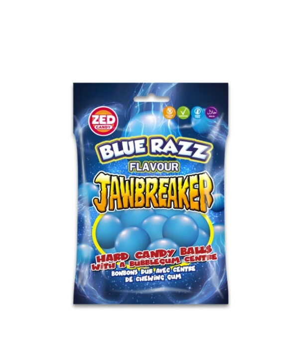 Jawbreaker Shaped Bag Blue Raspberry 1x12