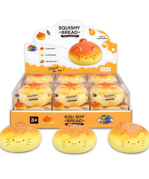 Viral Cat Bread Slow Rise Squishy 1x12