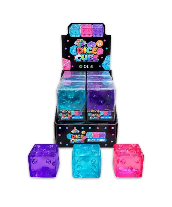 Viral Dice Cube Sugar Squishy 1x12
