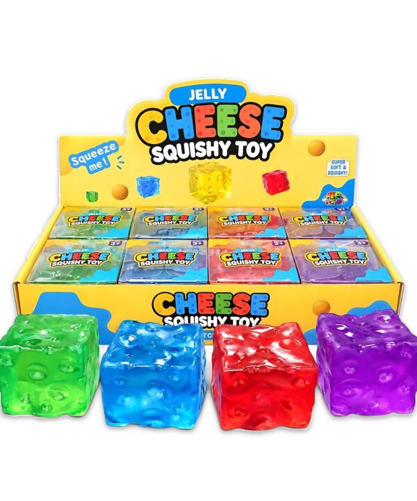 Viral Cheese Colourfull Vaseline Squishy Large 1x8