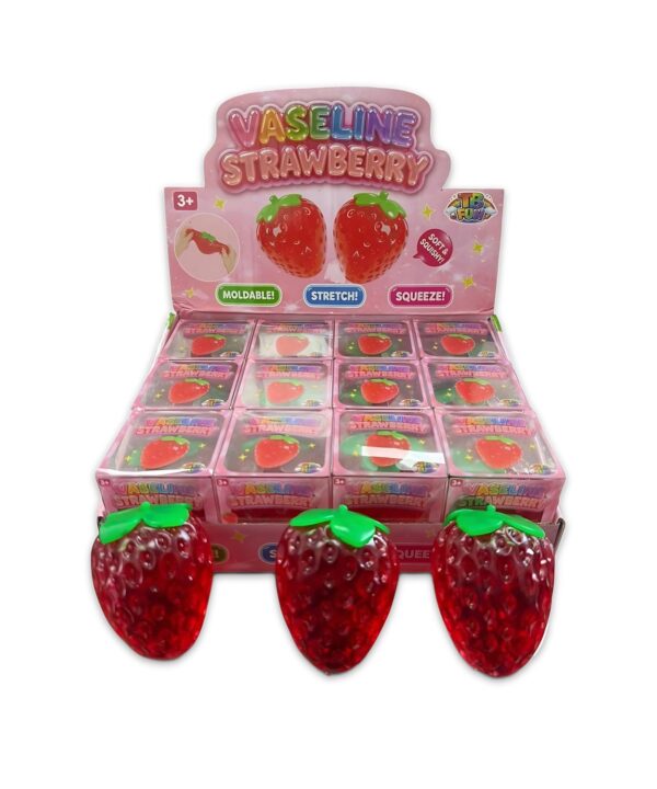 Viral Strawberry Vaseline Squishy 1x12